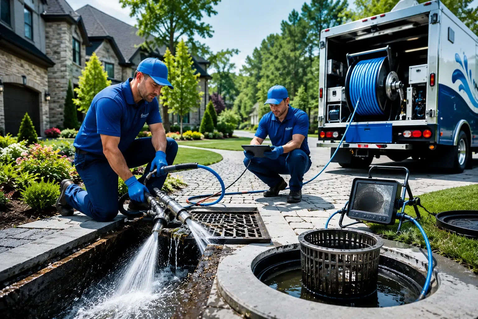 Local outdoor drain cleaning professionals in Springlake, TX