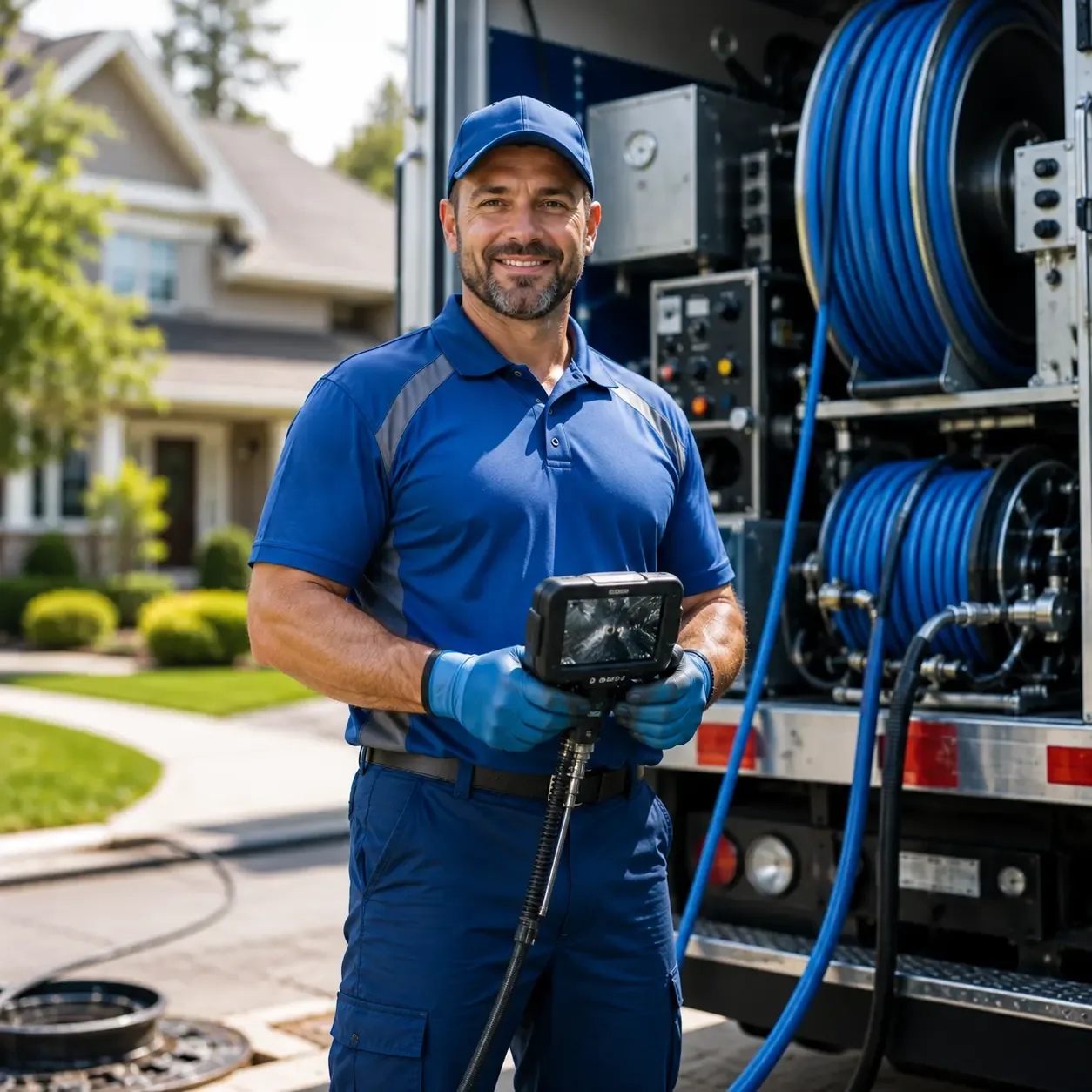 Local outdoor drain cleaning specialists in Springlake, TX